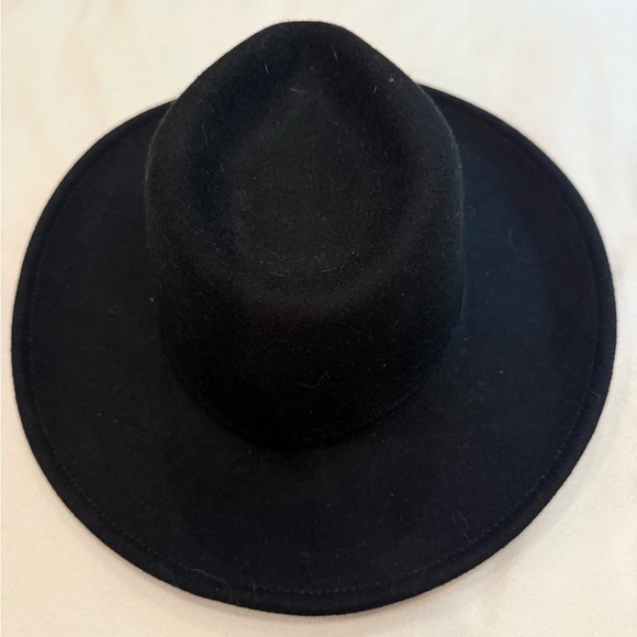 Classic Sedona Cody James Boot Barn Black 100% Wool Fedora Hat Size S - Picture 1 of 14